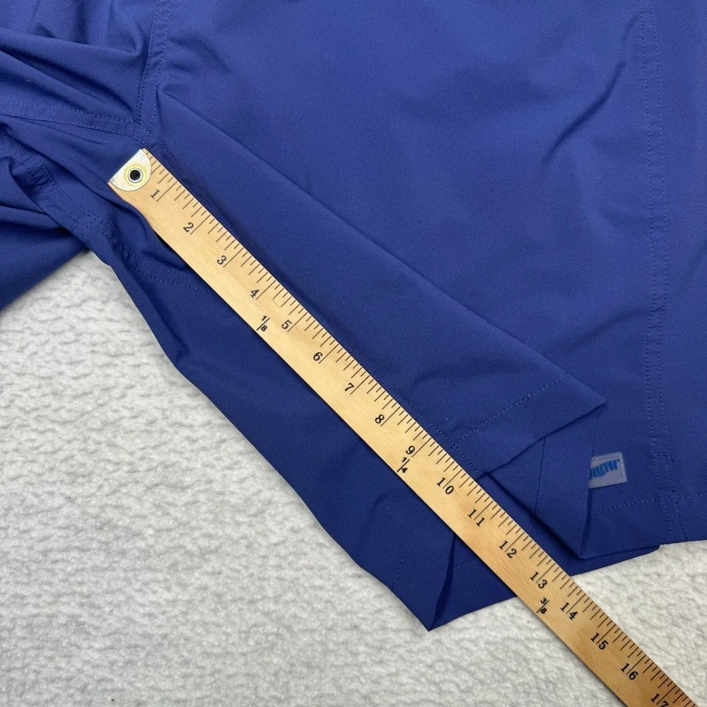 Duluth Trading Co Swim Suit Trunks Board Shorts Blue Lined Men's Size 3XL‎